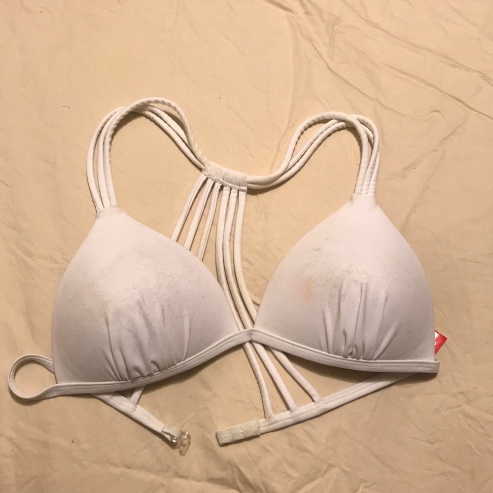STAPLE WHITE BIKINI TOP